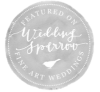 As featured on Wedding Sparrow